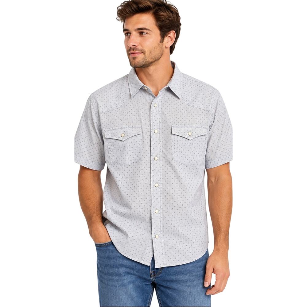 Old Navy Vintage Fit XL Western Pearl Snap Shirt
